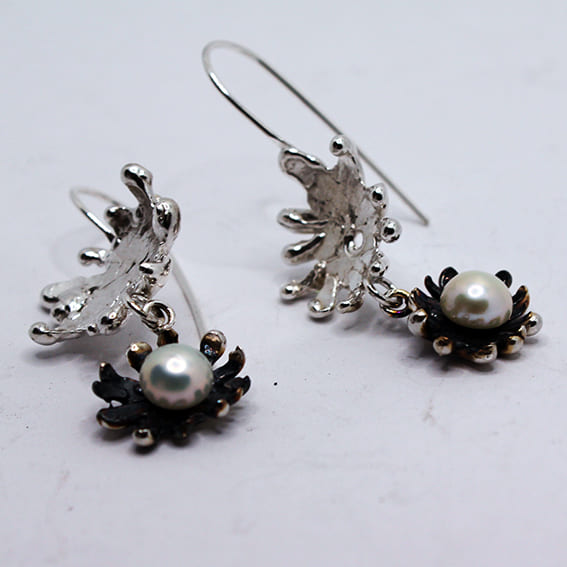 Double Venus earrings