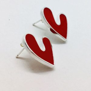 Heart earrings